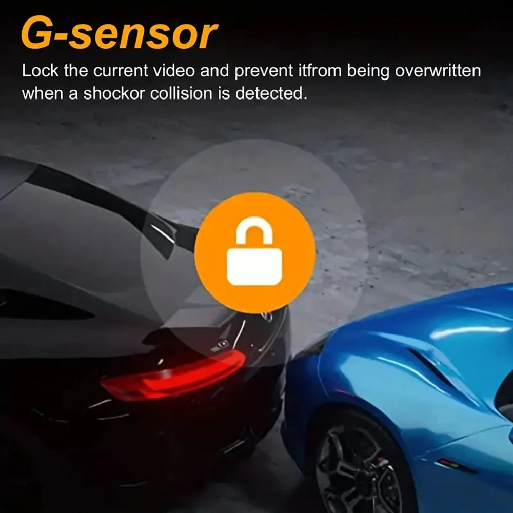 2K 1440P 3Inch Dash Cam For Cars Inside Video Recorder Car WIFI Camera for Vehicle Night Vision Car DVR Black Box Car Assecories