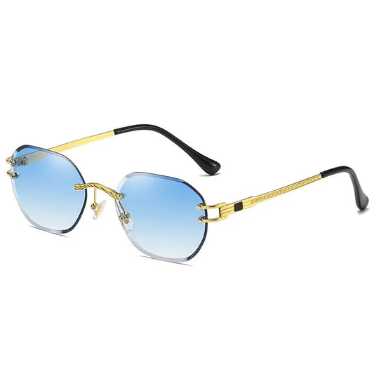 Retro Sunglasses Frameless Rimless 2025