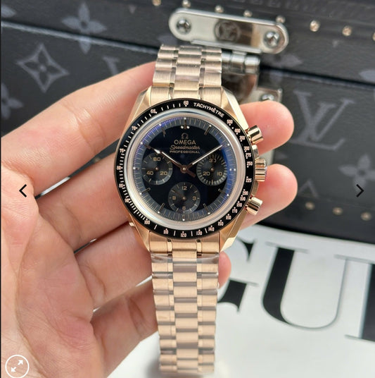 SpeedMaster MoonWatch Rose Gold OM Factory 42mm